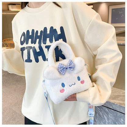 Bolsa Pelúcia Crossbody de Ombro Anime