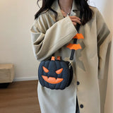 Bolso de Hombro Calabaza de Halloween