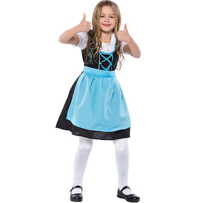 "Traje Infantil Oktoberfest para Meninas: Encante a Festa com Estilo e Diversão"