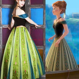 Disfraz de Anna de Frozen