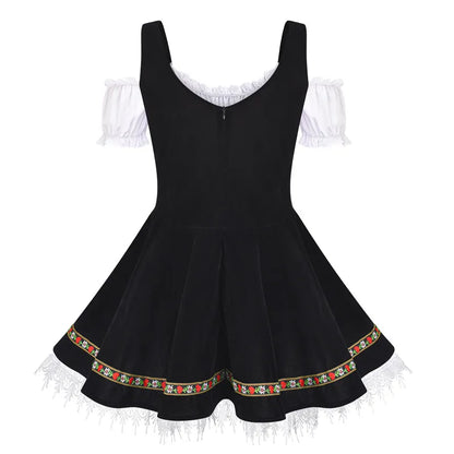 Traje Oktoberfest Alemão Tradicional Alpen Fraulein