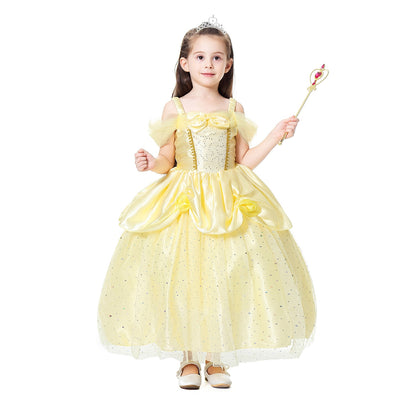 Princesa Bela Cosplay Infantil