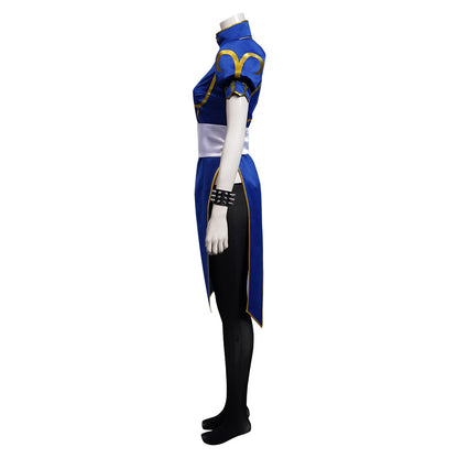 Chun Li Cosplay Conjunto Completo