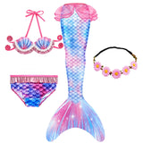 Traje de baño cola de sirena