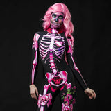 Disfraces de Halloween Cosplay Esqueleto Impresión 3D