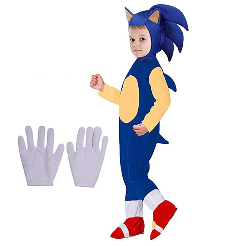 Fantasia Sonic Infantil Menina