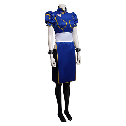 Chun Li Cosplay Conjunto Completo