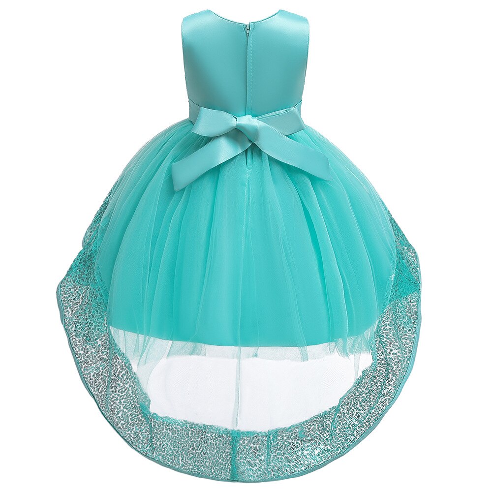 Vestido de Baile em Camadas babados