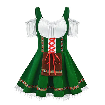 Traje Oktoberfest Alemão Tradicional Alpen Fraulein