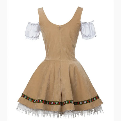 Traje Oktoberfest Alemão Tradicional Alpen Fraulein