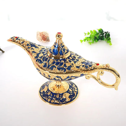 "Lâmpada Mágica de Aladdin - Um Toque de Encanto Vintage para sua Decoração"