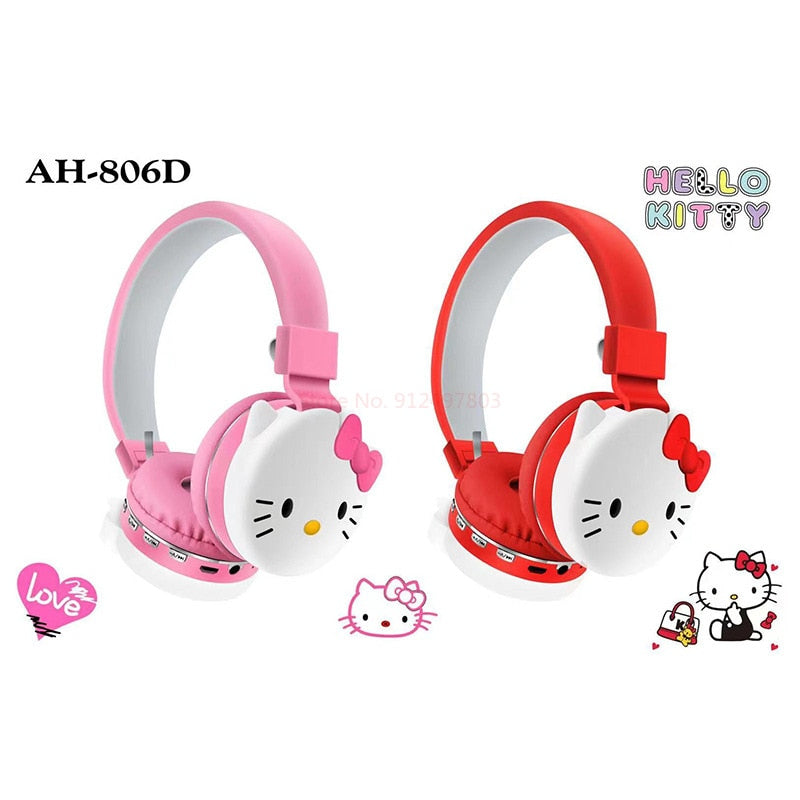 Fones de Ouvido sem Fio Hello Kitty