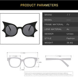 Gafas de sol vintage Bat Punk UV400