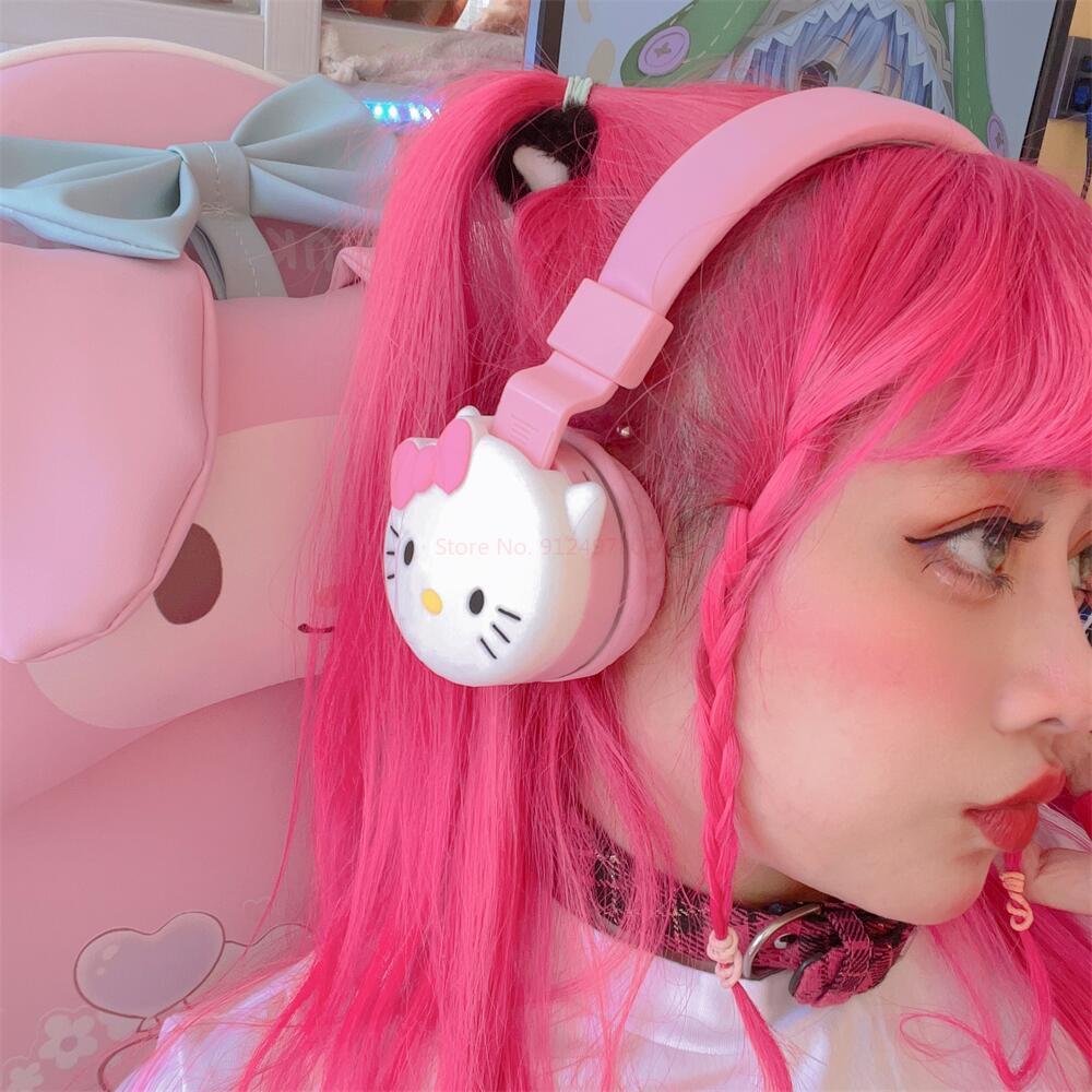 Fones de Ouvido sem Fio Hello Kitty