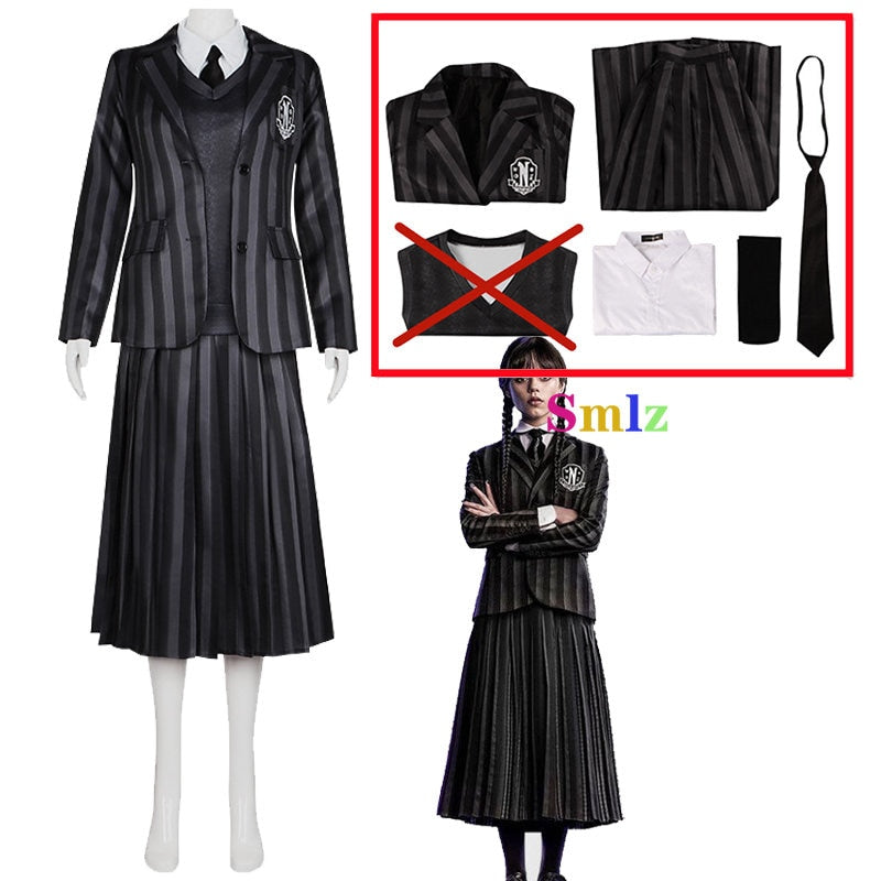 Uniforme Escolar Wandinha/ Enid Adulto