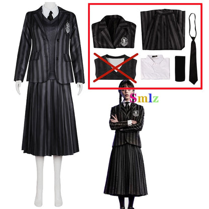 Uniforme Escolar Wandinha/ Enid Adulto