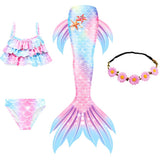Traje de baño cola de sirena