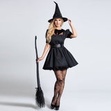 Traje de Bruxa Preto Sexy
