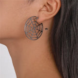 Pendientes vintage de esqueleto para Halloween