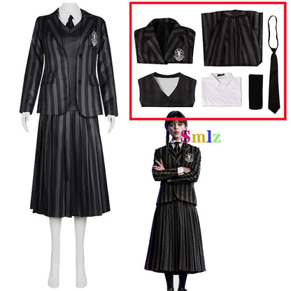 Uniforme Escolar Wandinha/ Enid Adulto