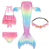 Traje de baño cola de sirena