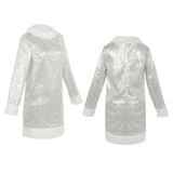 Enid Sinclair Cosplay Vestido Fashion Branco
