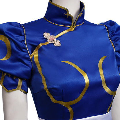 Chun Li Cosplay Conjunto Completo