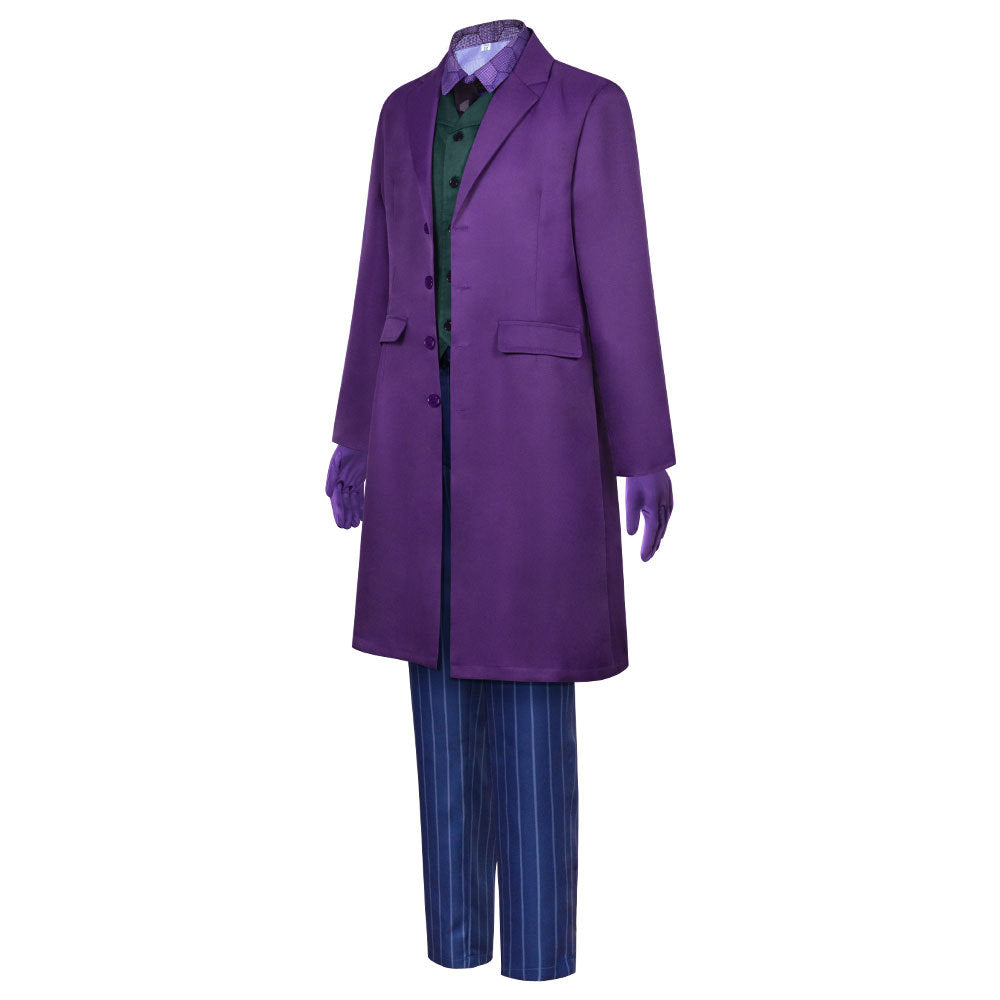 Traje do Coringa Cavaleiro das Trevas Jaqueta Roxa