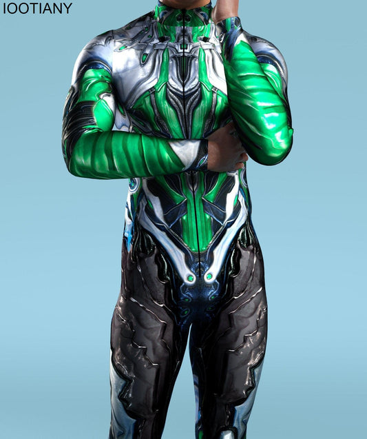 Traje Stampunk Robô Tecnologia Outfit 2023
