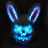 Máscara de Conejo LED Brillante
