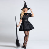 Traje de Bruxa Preto Sexy