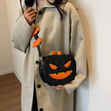 Bolso de Hombro Calabaza de Halloween