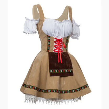 Traje Oktoberfest Alemão Tradicional Alpen Fraulein