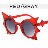 Gafas de sol vintage Bat Punk UV400