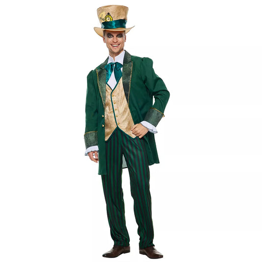 Fantasia do Chapeleiro Maluco Adulto para Halloween
