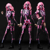 Disfraces de Halloween Cosplay Esqueleto Impresión 3D