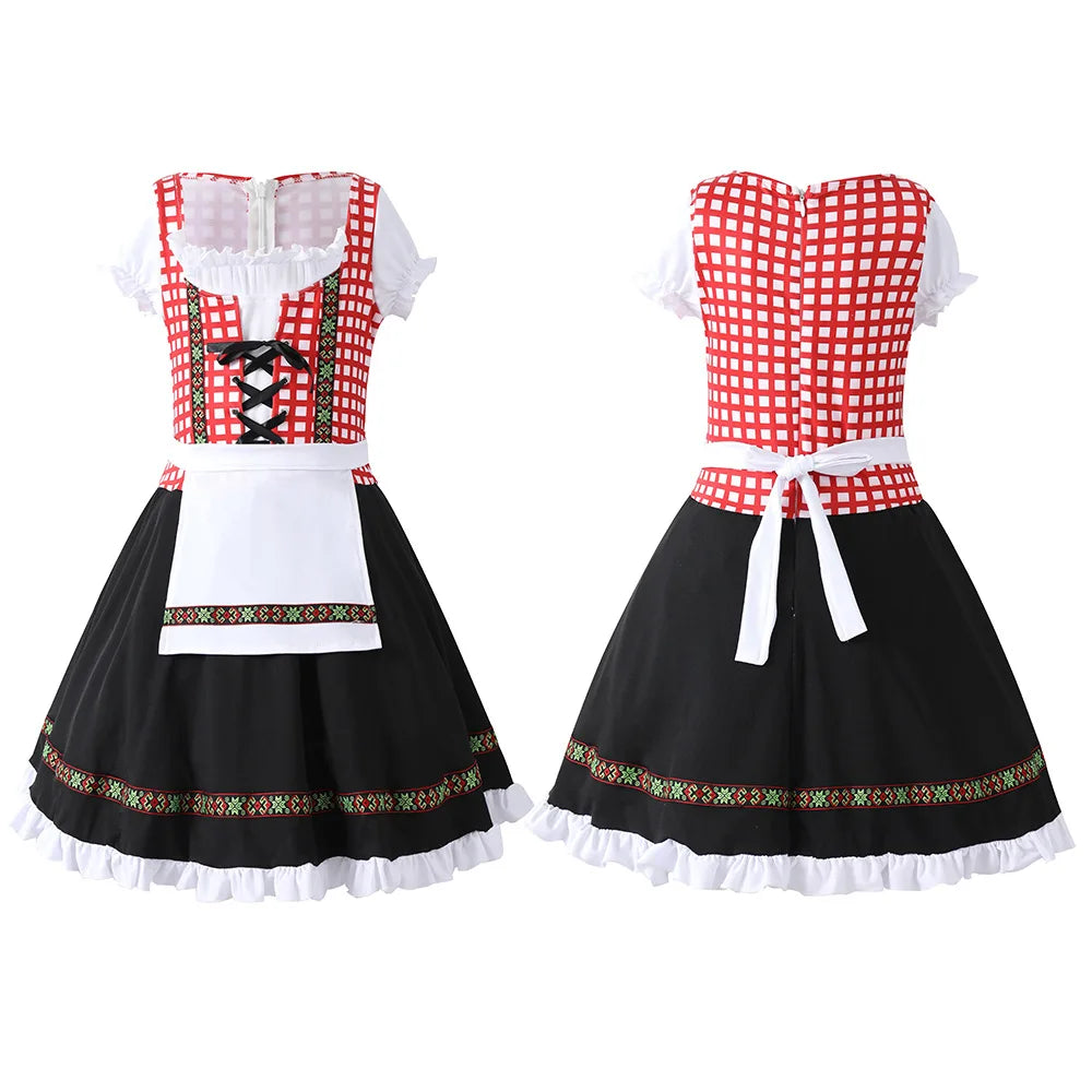 "Traje Infantil Oktoberfest para Meninas: Encante a Festa com Estilo e Diversão"