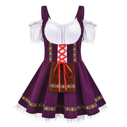 Traje Oktoberfest Alemão Tradicional Alpen Fraulein