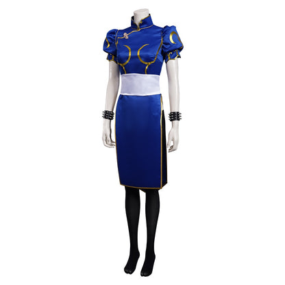 Chun Li Cosplay Conjunto Completo