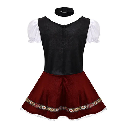 Traje Oktoberfest Alemão Tradicional Alpen Fraulein