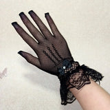 Guantes de encaje elegantes para disfraces
