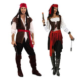 Cosplay Capitán Jack Sparrow Femenino y Masculino Adulto