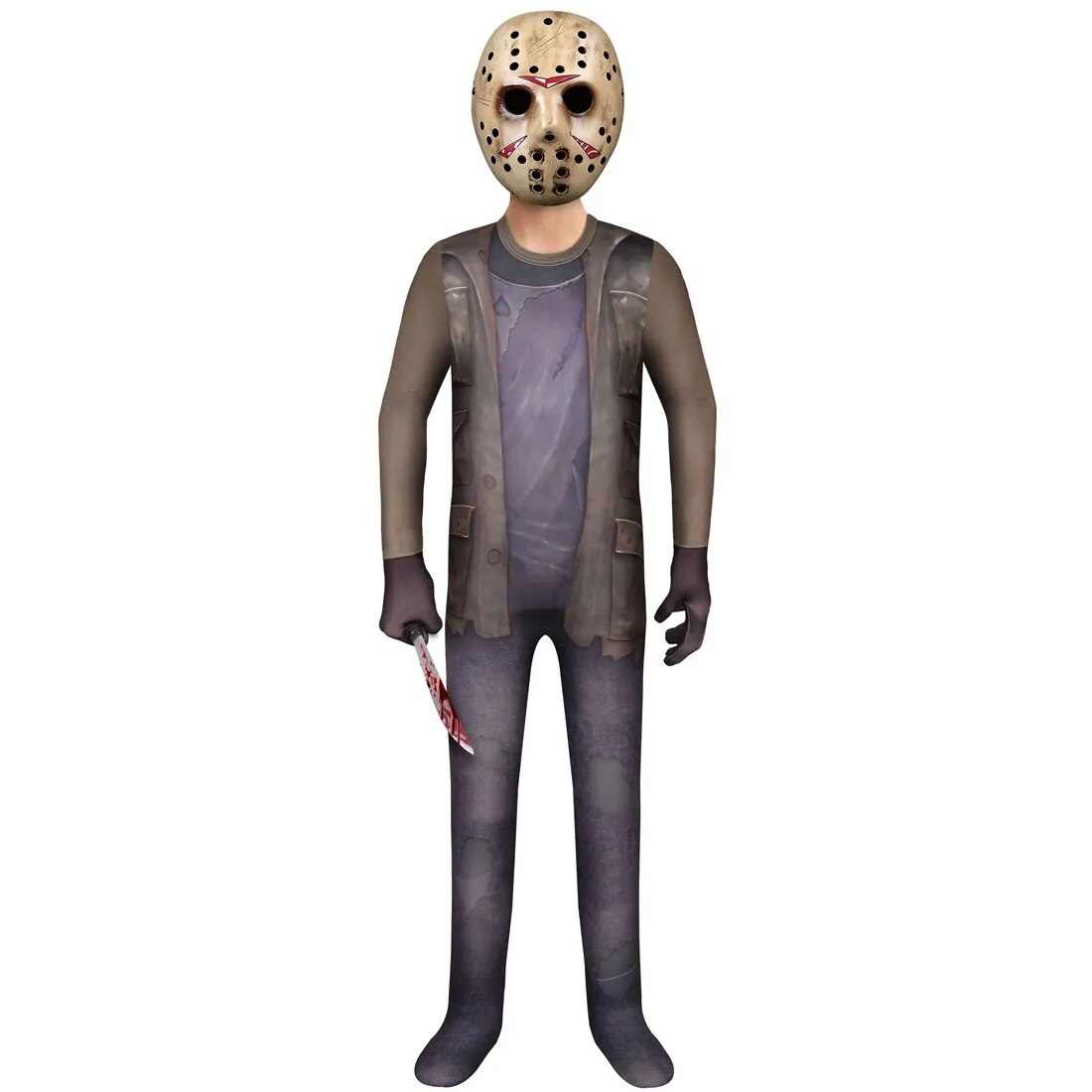 Traje Fantasia Jason Voorhees sexta-feira 13