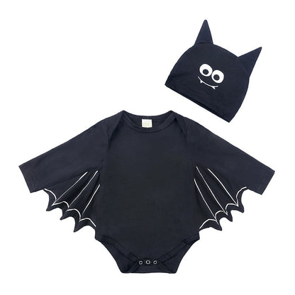 Traje de Halloween Morcego Macacão Infantil