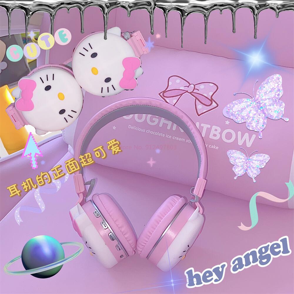 Fones de Ouvido sem Fio Hello Kitty