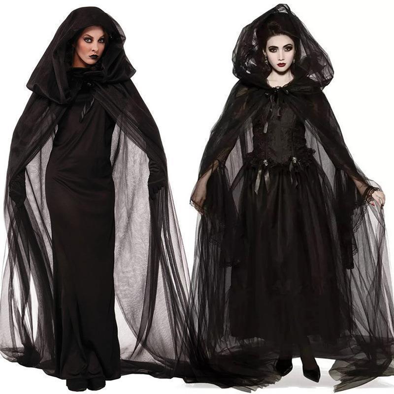 Trajes de Halloween Noiva Bruxa Fantasma 2023