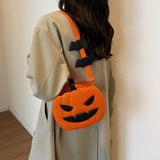 Bolso de Hombro Calabaza de Halloween