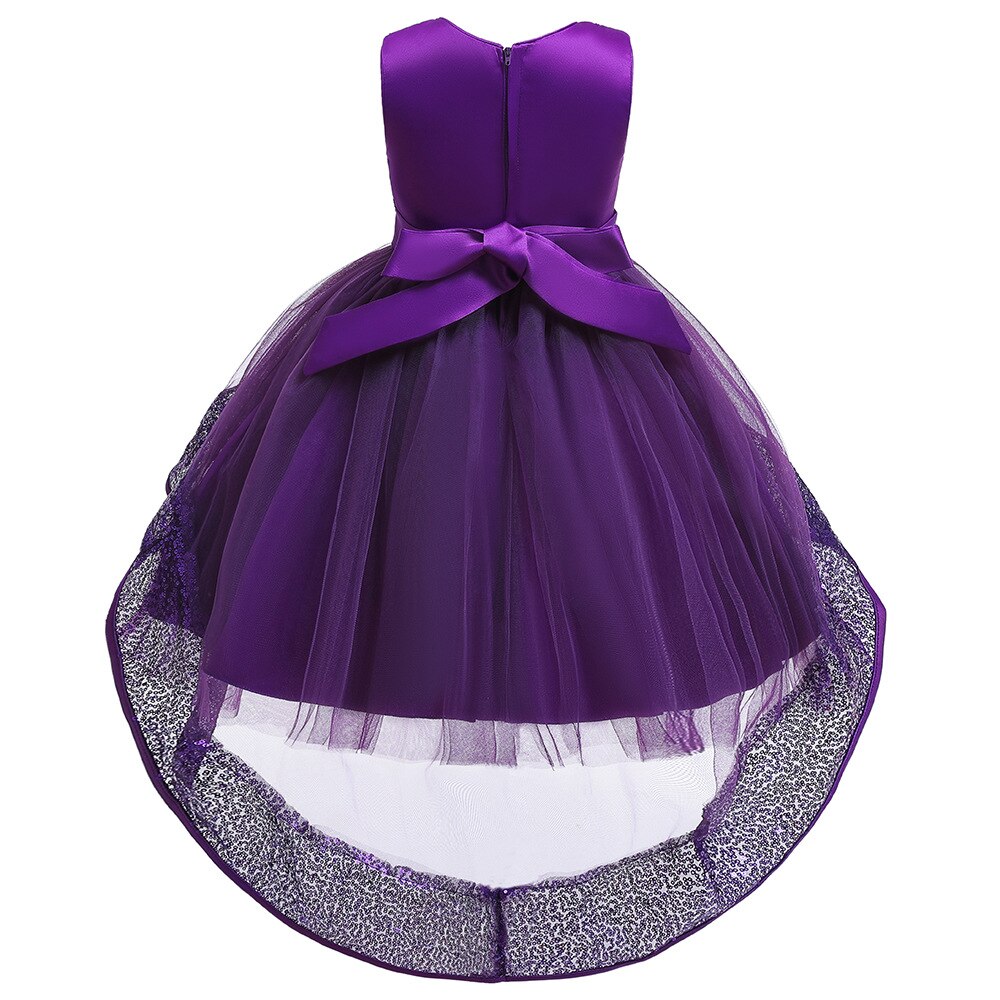 Vestido de Baile em Camadas babados