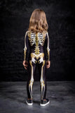 Disfraz Cosplay Zentai Esqueleto Impresión 3D
