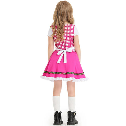 "Traje Infantil Oktoberfest para Meninas: Encante a Festa com Estilo e Diversão"